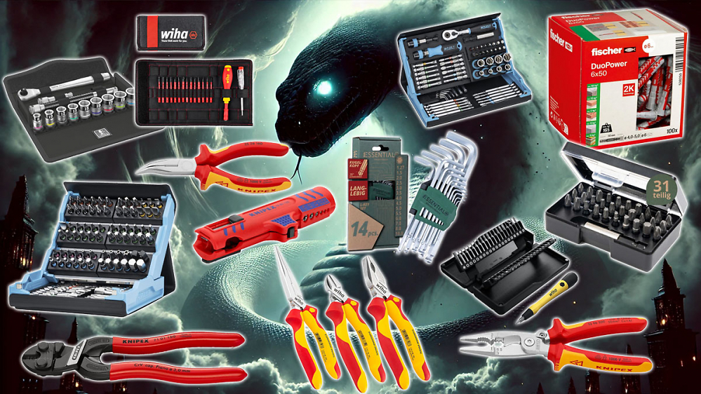 Knipex, Wera, Wiha, Fischer & Hazet am Black Friday: Amazon fegt Zangen, Bits, Dübel, Schraubendreher uvm. raus 