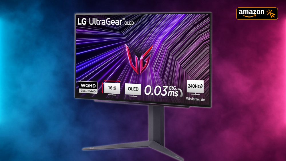LG 27GS93QE-B: WQHD-OLED-Monitor mit 240 Hz jetzt zum historischen Bestpreis bei Amazon 
