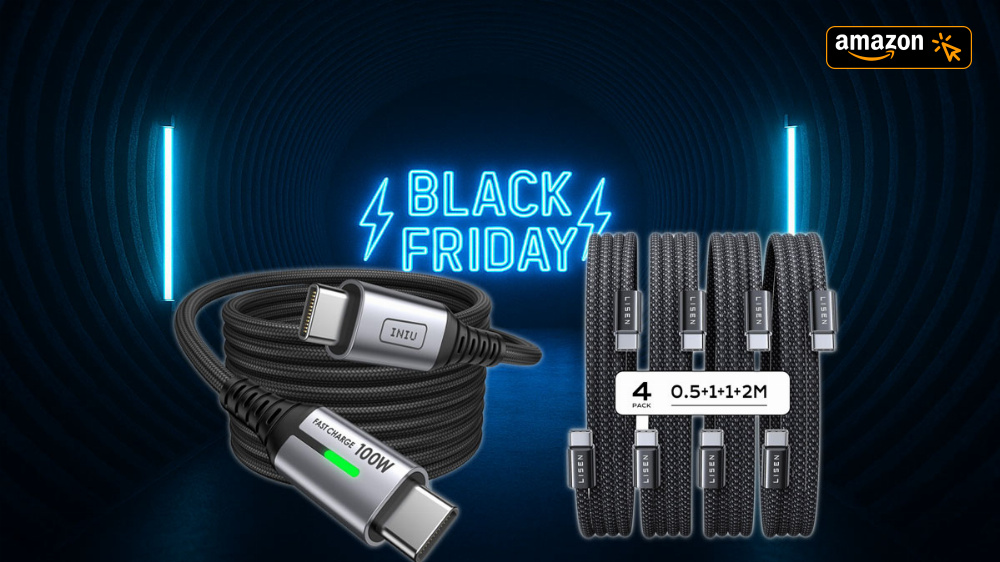 Zum Black Friday: Bestseller-USB-C-Ladekabel wird für nur 1,66€ pro Kabel verscherbelt 