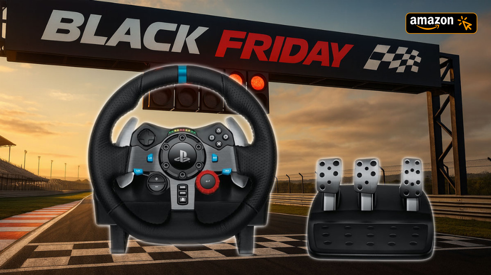 Für Project Motor Racing und Co.: Bestseller Logitech G29 noch schnell zum Jahresbestpreis am Black Friday sichern