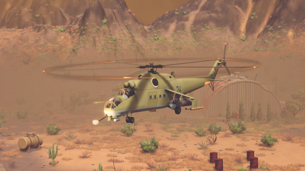 Nostalgisches Helikopterspiel Cleared Hot: Microprose überzeugt "fast alle" auf Steam