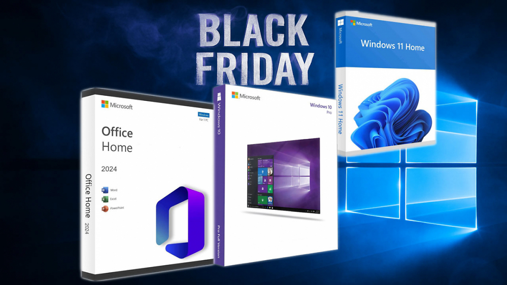 Nur heute 50 % auf (fast) alles von Microsoft sparen: Windows 10 unter 10€ und weitere Deals am Black Friday