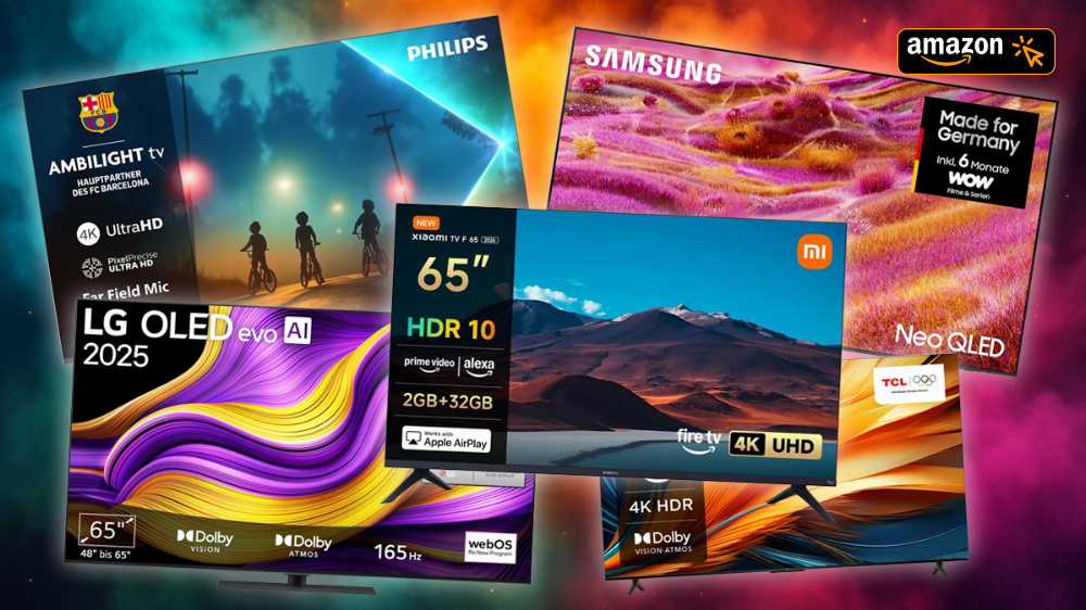 Fernseher zu Bestpreisen: Black-Friday-Angebote zu Smart-TVs von Xiaomi, LG und Co.