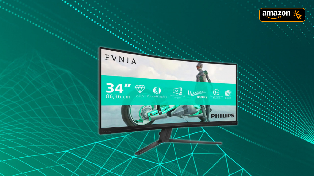 Vor Black Friday: Curved-Monitor mit 180 Hz von Philips nie günstiger - verzichtet aber auf ikonisches Merkmal
