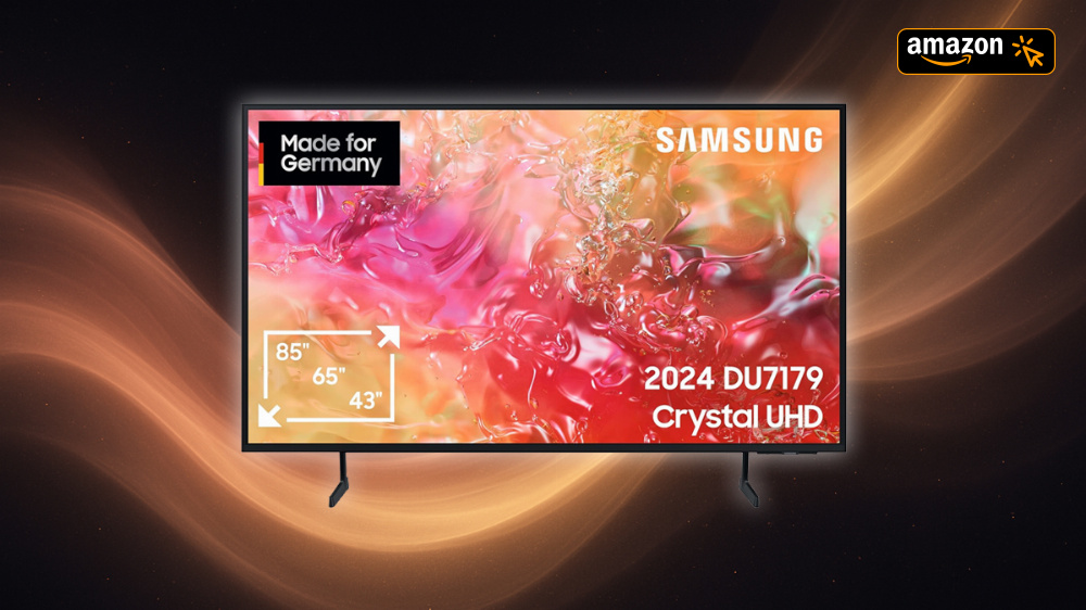 75-Zoll-Fernseher von Samsung: Bei Amazon derzeit mit 150 Euro Rabatt