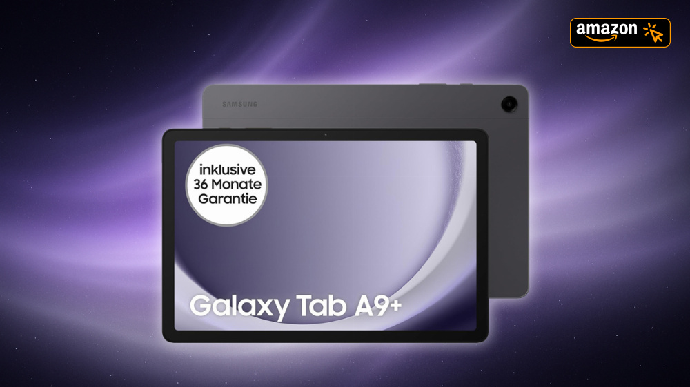 Samsung Galaxy Tab A9+: Starkes Tablet bei Amazon um 90 Euro reduziert