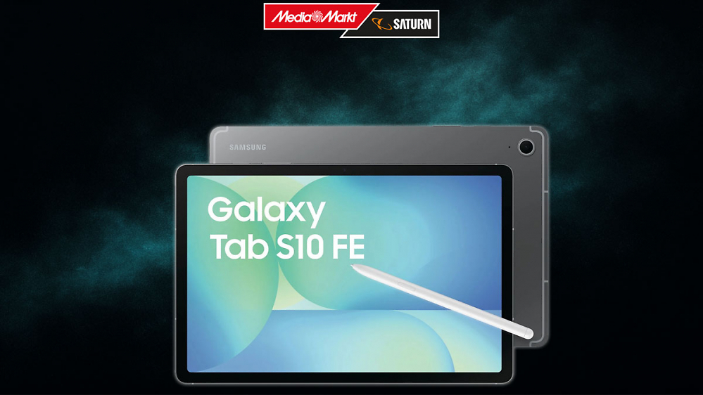 Kurz vorm Black Friday gibt's das Samsung Galaxy Tab S10 FE mit 40 % Rabatt nirgendwo günstiger als bei MediaMarkt 