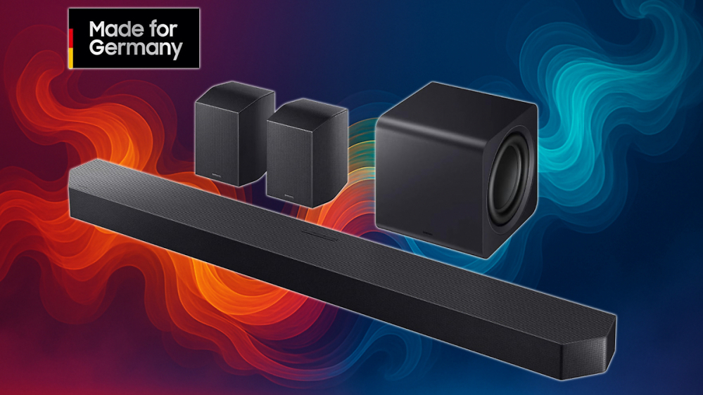 Kein Scherz, über 800 € günstiger: Amazon feuert Samsung-Soundbar mit Dolby Atmos & Subwoofer raus