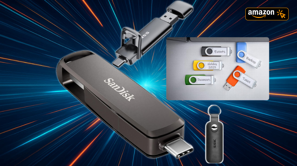 Ab 2,30€/USB-Stick: Amazon wirft Sandisk, SSK und mehr mit bis zu 41 % Rabatt am Black Friday raus 