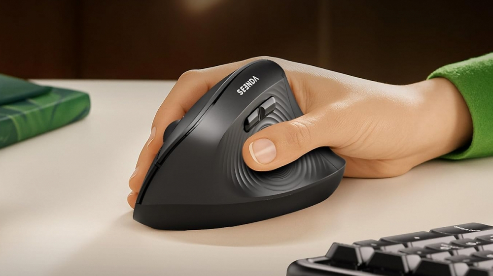Seenda Mou200: Ergonomische Vertikalmaus mit Auftritt in Deutschland