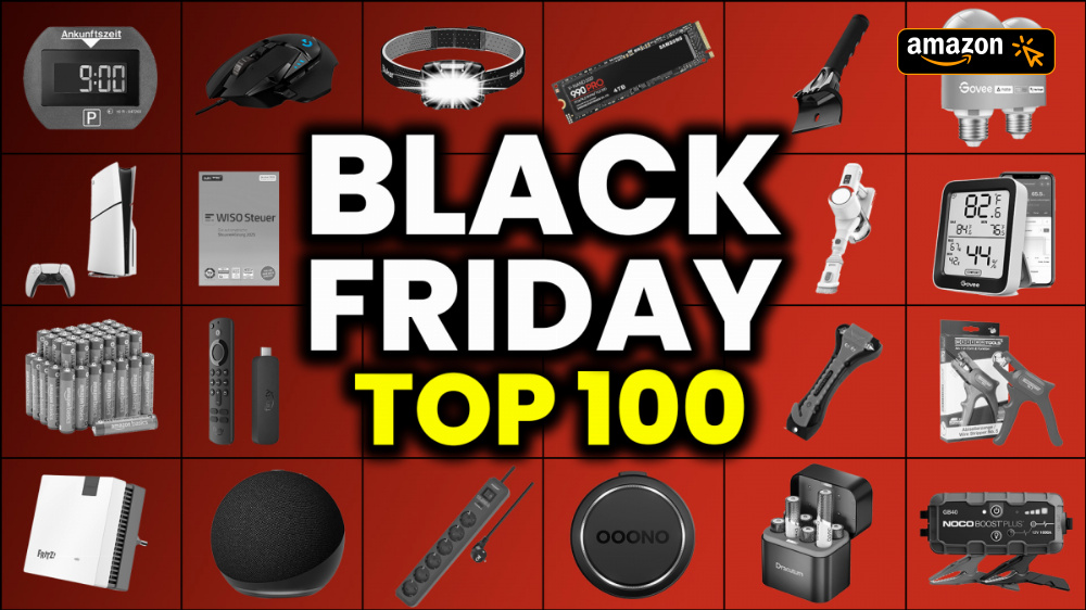 Amazon Black Friday 2025: Top 100 Angebote und Bestseller (Abgelaufen!)