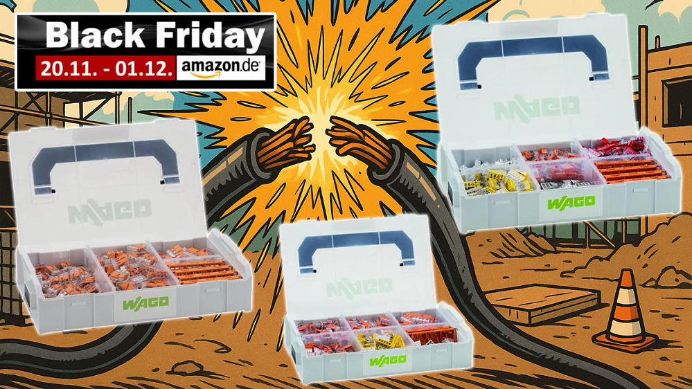 Bei dem Preis trifft Elektriker der Schlag: Wago Klemmen im Set bei Amazon günstiger als sonst