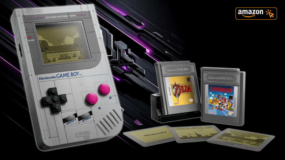 Game-Boy-Comeback aus Lego: Amazon rabattiert zum Bestpreis, Mario und Zelda inklusive