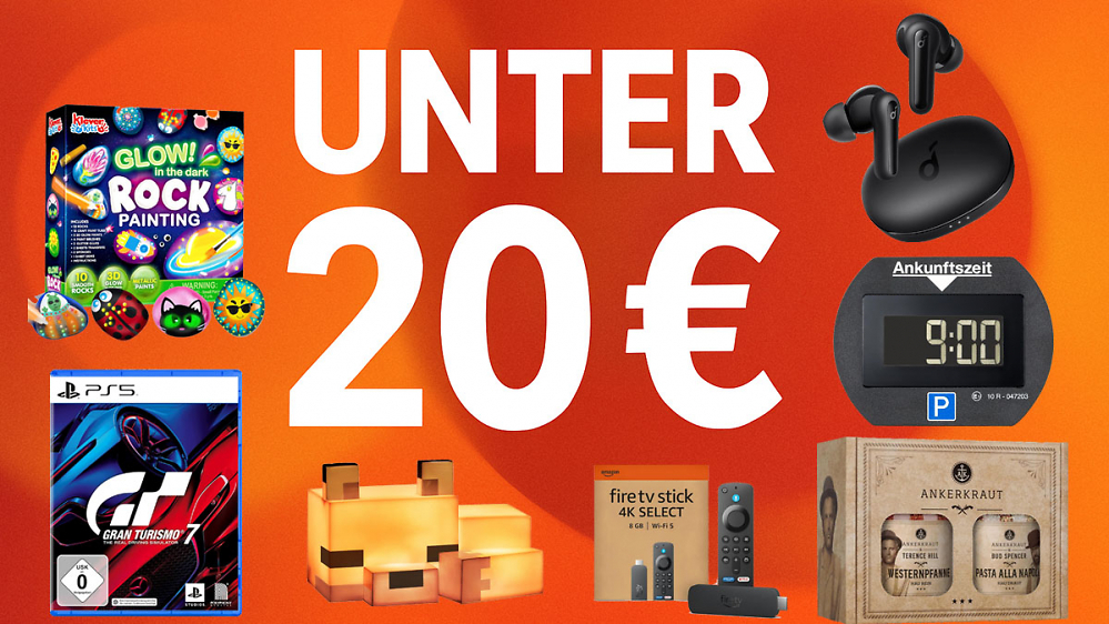 Günstige Geschenkideen: 20 Amazon-Favoriten, die überraschen - und weniger als 20 € kosten