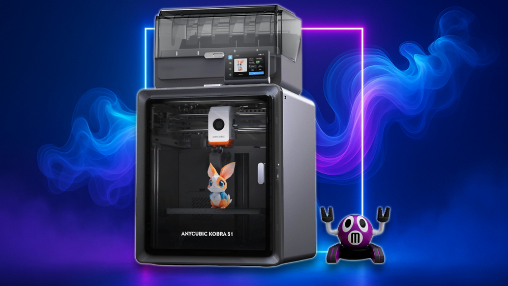 Anycubic Kobra S1 stark reduziert: Meistgekaufter 3D-Drucker im Kombo-Paket jetzt 140 € günstiger