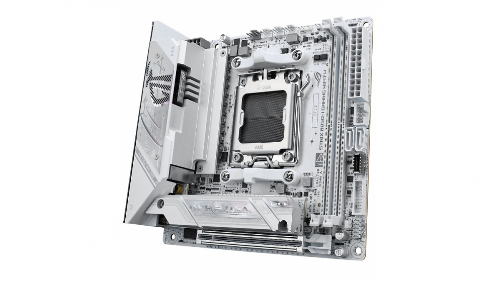 Neue Variante: Asus bringt ITX-Mainboard jetzt auch in Weiß auf den Markt
