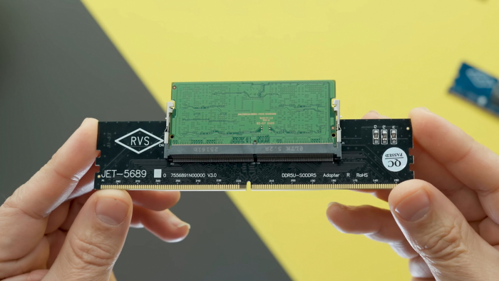 DDR5-RAM: Adapter bringt SO-DIMM günstig in den Desktop-PC