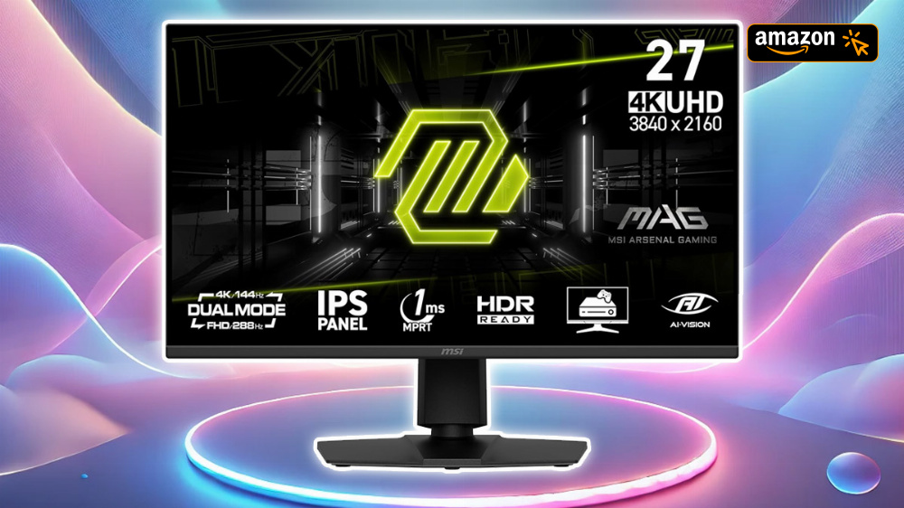 Preisbrecher mit 4K UHD und Dual Mode: Amazon haut MSI-Monitor für 233 Euro raus