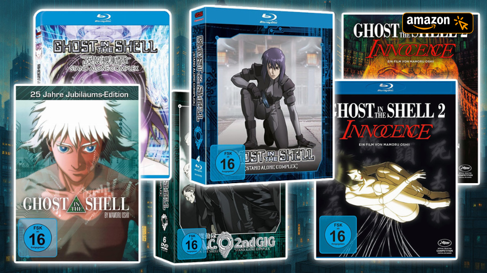 Blu-ray für 1,44 Euro: Amazon mit Kampfpreis für Ghost in the Shell - auch Box-Sets günstiger (Update)