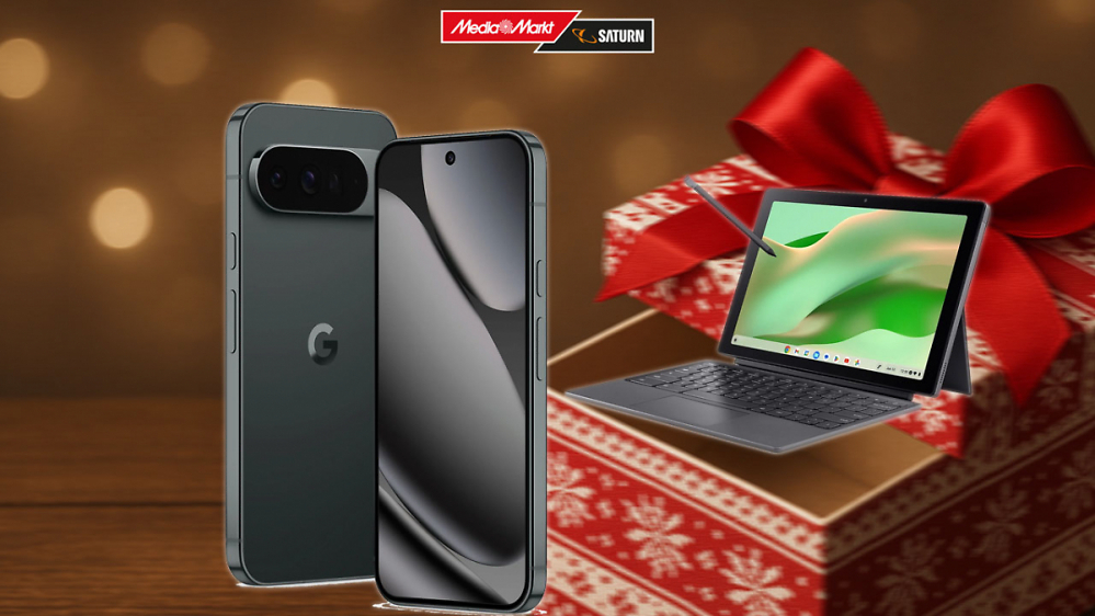 MediaMarkt gibt 399-€-Tablet gratis zum Pixel 10 Pro XL - starke Weihnachtsaktion 