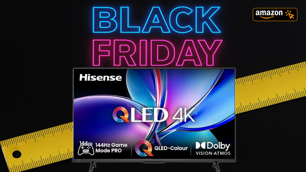 55-Zoll- zum Preis eines 43-Zoll-QLED-TVs: Hisense 55E7Q Pro kostet am Black Friday keine 400 Euro