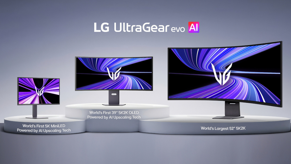 LG UltraGear evo: Neue 5K-Premium-Monitore kommen mit KI im Gepäck zur CES 2026