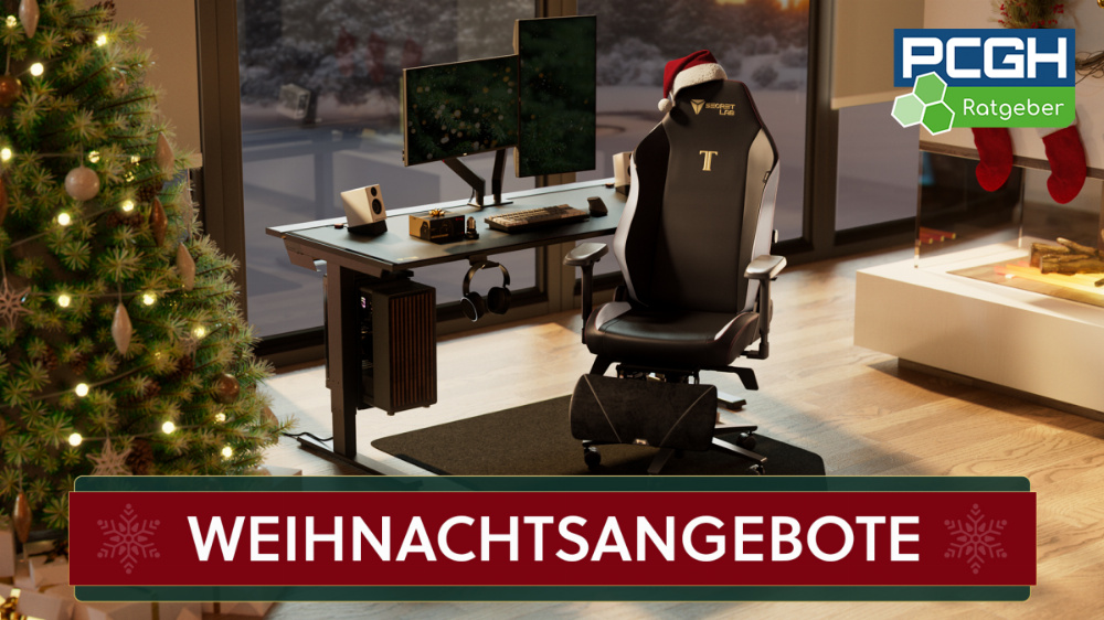 Secretlab Weihnachtsangebote: bis zu 139 € auf Gaming-Stühle und -Tische