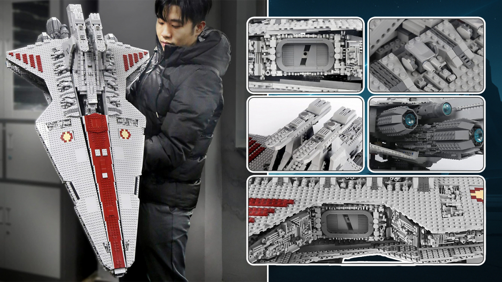 Star-Wars-Venator in XXL: 6.685-Teile-Raumschiff über 400 € günstiger als Lego-UCS-Modell