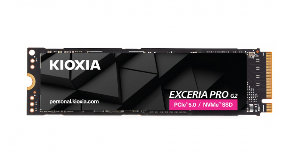 Neues SSD-Topmodell von Kioxia: Exceria Pro G2 mit bis zu 14.900 MB/s
