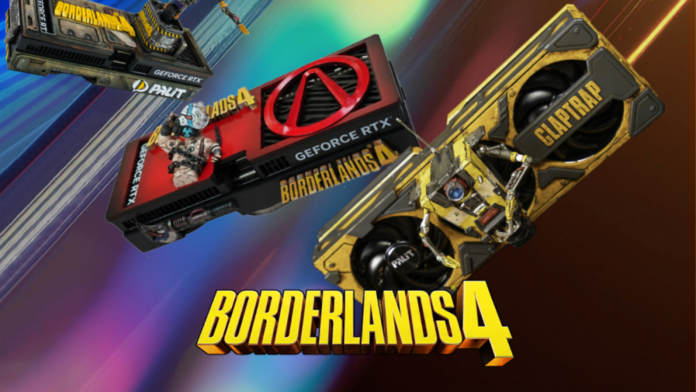 Palit-Gewinnspiel: RTX 5070 trifft im "Schönheitswettbewerb" auf Borderlands 4
