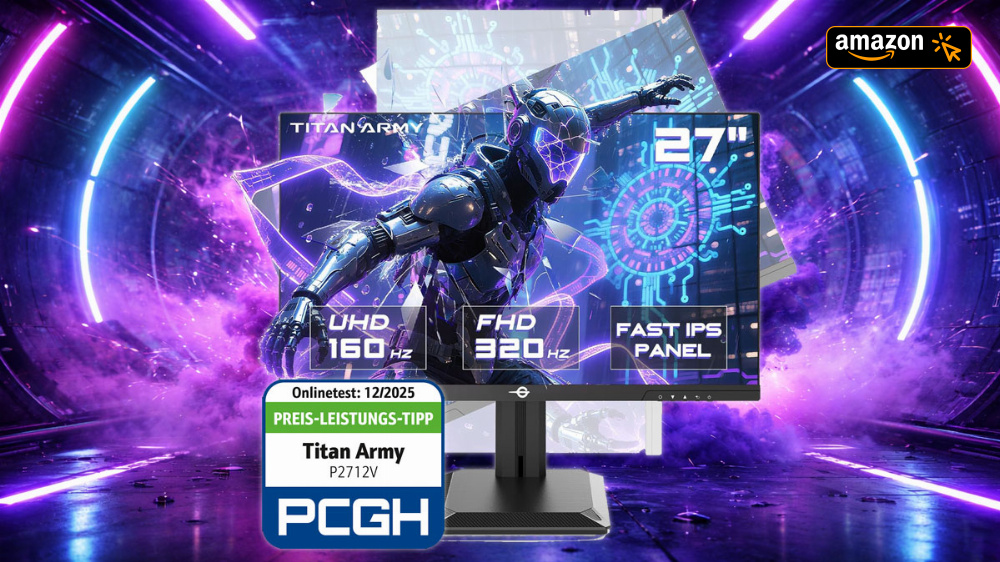 Preis-Leistungs-Tipp - 4K-Gaming-Monitor mit Dual-Mode: Für unsere PCGH-Leser mit Extrarabatt, solange Vorrat reicht