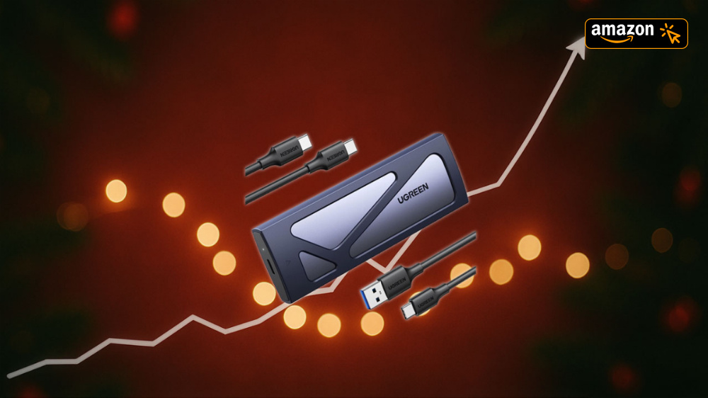 Weihnachtsüberraschung: Tausendfach verkaufter USB-SSD-Gehäuse-Adapter (wieder) zum Bestpreis 