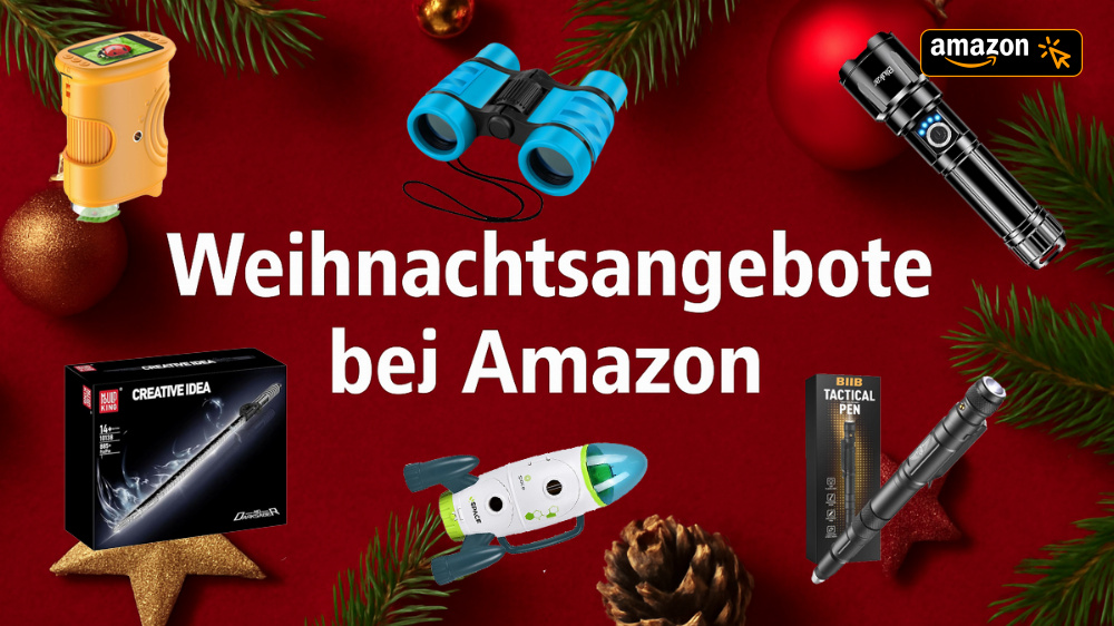 Auf der Suche nach Weihnachtsgeschenken? Die besten Amazon-Deals im Überblick