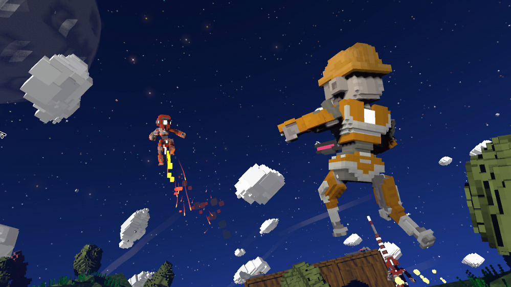 Minecraft trifft auf Starfield? Neues Voxel-Spiel Astromine tummelt sich auf Steam