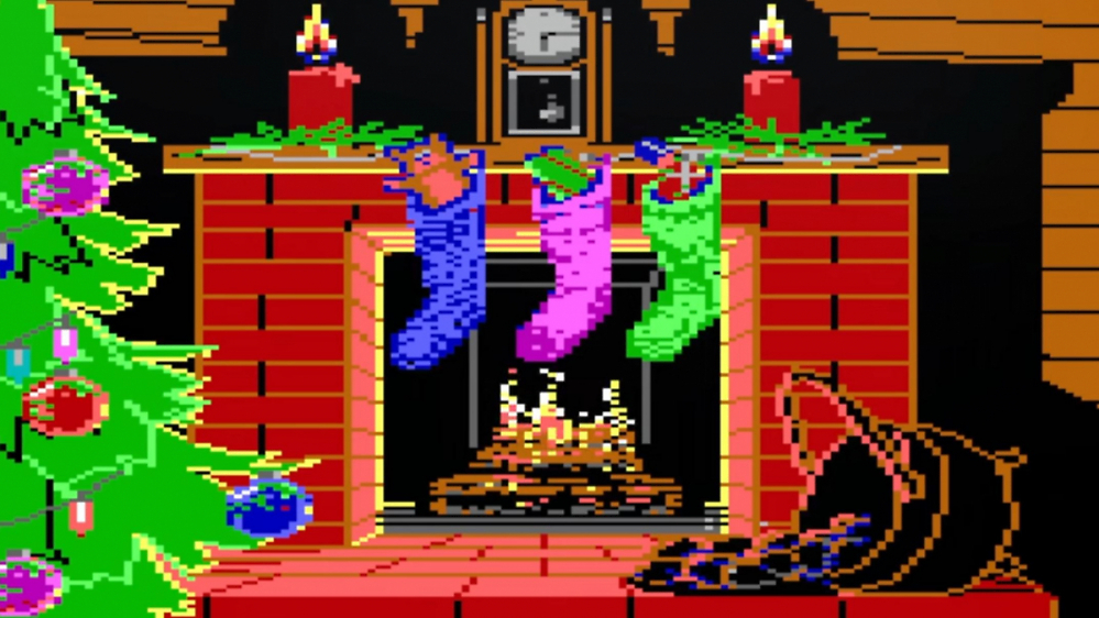 8-Bit-Retro-Grafik und Speaker Sound: Stilecht Weihnachtsgrüße verschicken