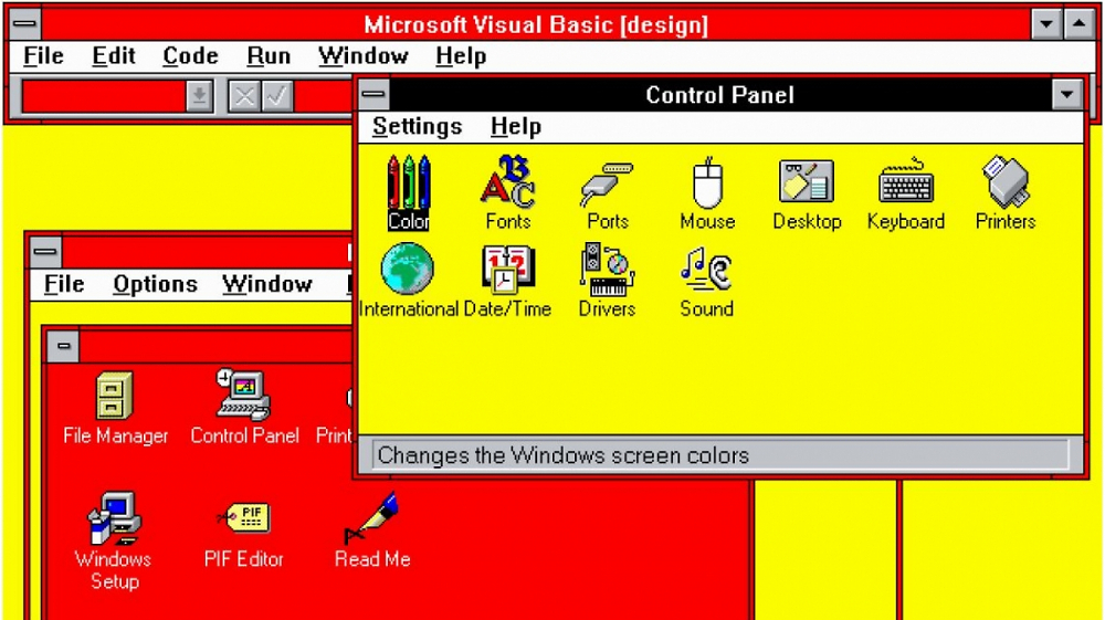 Windows 3.1: Rätsel um "Hot-Dog"-Farbschema gelüftet