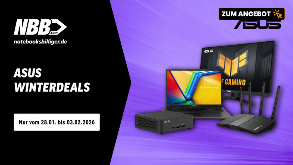 Trotz steigender Speicherpreise: Starker Asus-Laptop zum Bestpreis im Angebot