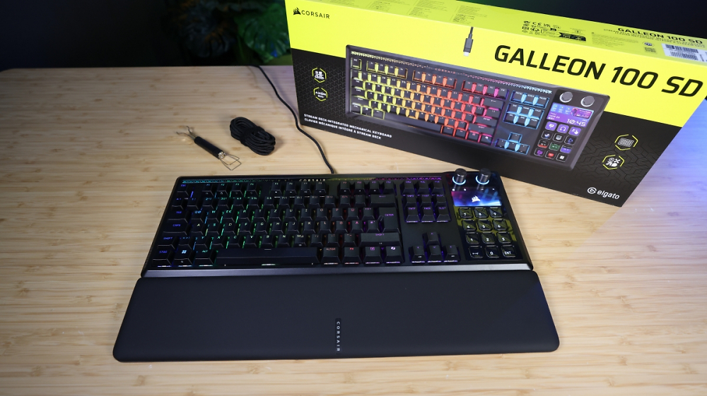 Galleon 100 SD: Corsairs kostspielige Kombi aus Tastatur und Stream Deck im Test