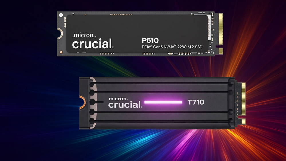 PCIe-5.0-SSDs zum Bestpreis: Crucial P510 und T710 ab 134,99€ bei Amazon