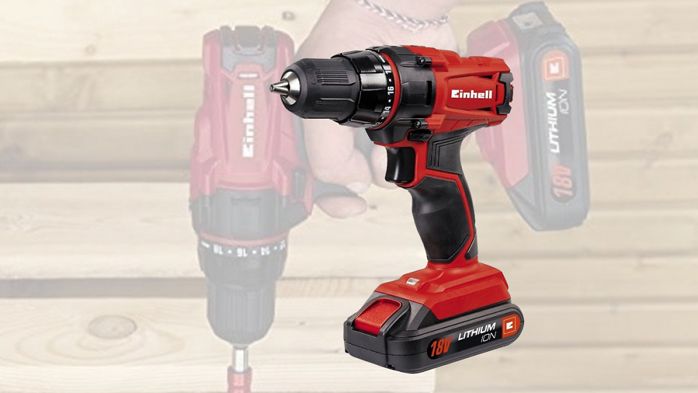 Günstig wie seit Monaten nicht: Einhell Bohrschrauber inkl. 18V-Akku für 49,90€ - nur bis Donnerstag