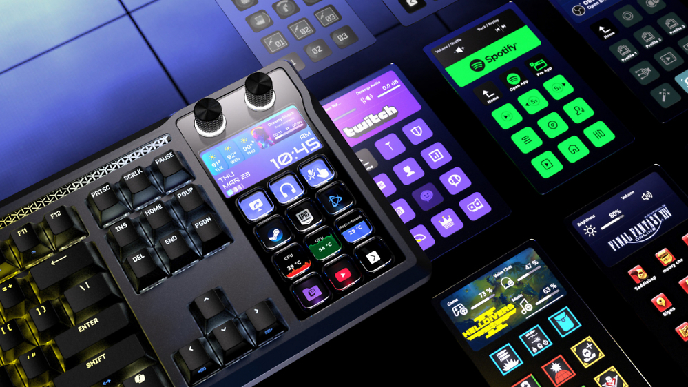 Stream Deck in mechanische Tastatur integriert: Das bietet Corsairs Gaming-Keyboard Galleon 100 SD