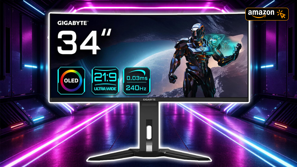 21:9-OLED-Monitor stark im Preis gefallen: Bei Amazon ca. 90 € günstiger als überall sonst