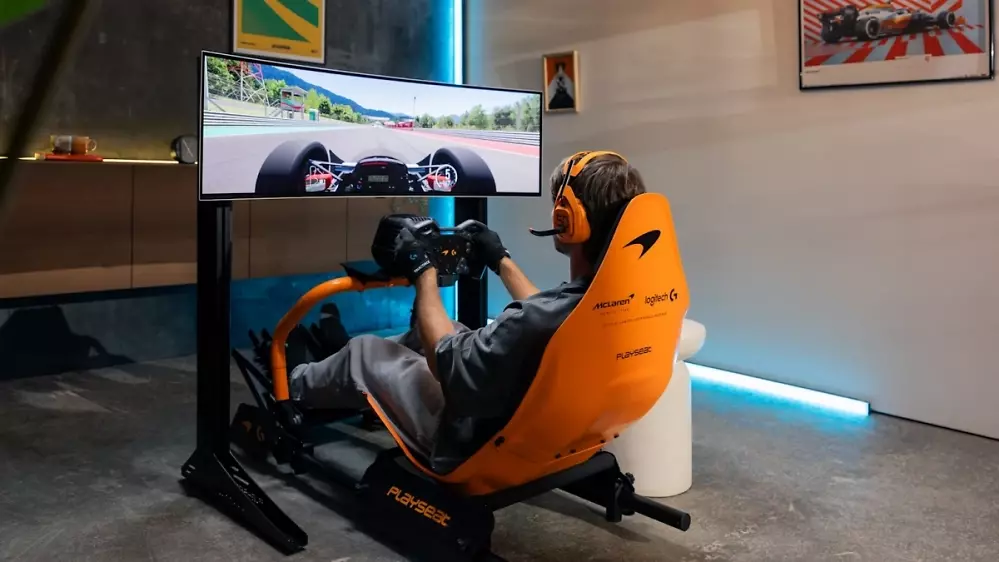 Gaming-Rennsitz: Neue McLaren-Edition von Logitech und Playseat soll bald kommen