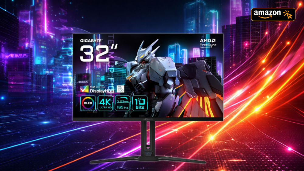 Amazon verramscht OLED-Monitor mit 240 Hz, 4K-UHD und 32 Zoll