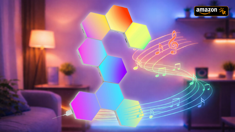 Preiswerte Nanoleaf-Alternative: Bei Amazon für nur rund 20 Euro zuschlagen
