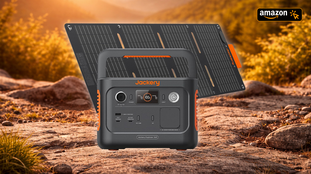 Powerstation mit Solarpanel: Bei Amazon zum Bestpreis zuschlagen