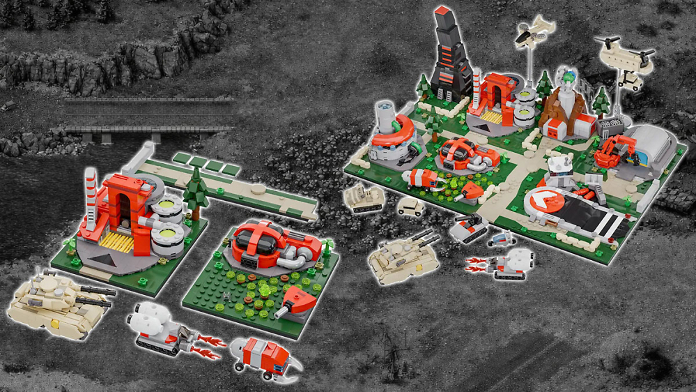 Mammutpanzer bereit: Drittes "C&C"-Set von Bluebrixx aus 790 Klemmbausteinen erhältlich