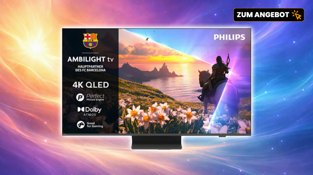 Philips-Fernseher mit Ambilight: Hier gibt es ihn zum aktuellen Bestpreis