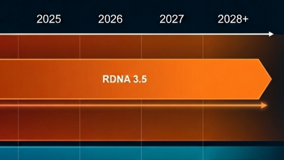 GPU-Roadmap: AMD Radeon mit RDNA 3.5 noch bis 2028+?
