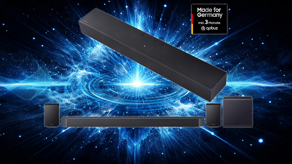 Ab 79 Euro: Ausgezeichnete Samsung-Soundbar mit Dolby Atmos und weitere Modelle jetzt günstig wie nie zuvor